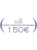 E-carte cadeau 150&#0128;