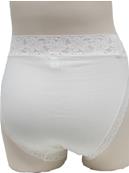 Culotte coton et dentelle : Lot de 5+1 gratuite