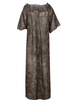 Robe longue tranparente Collection Python Chic