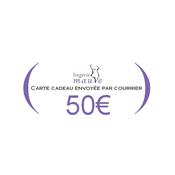 Carte cadeau imprimée 50&#0128;