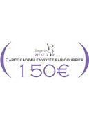 Carte cadeau imprimée 150&#0128;