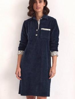 Robe d'intérieur en velours Collection Yani