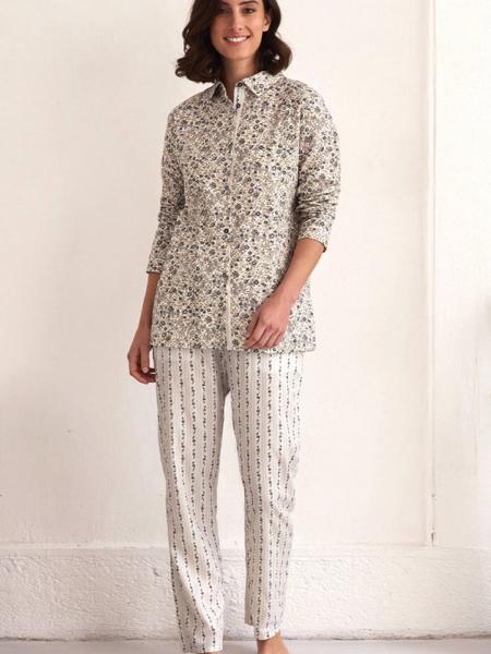 Pyjama boutonné hiver Collection Yani 