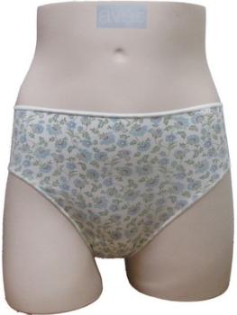 Slip polyamide imprim� petites fleurs fraiches : Lot de 2