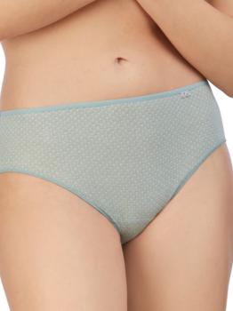 Lot de 2 slips cotons imprimé rose et vert