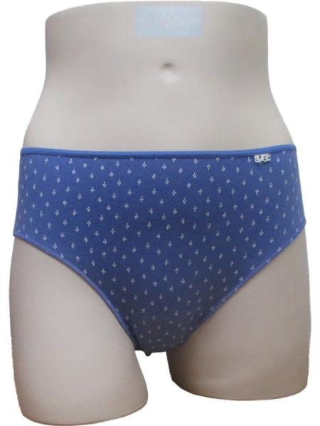 Slip lavande en coton imprimé