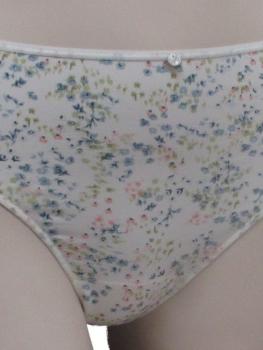 Slip polyamide imprimé petites fleurs : Lot de 2