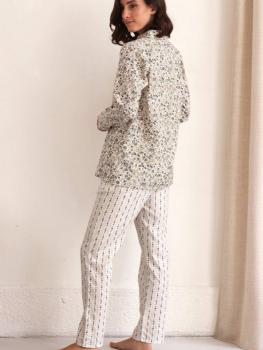 Pyjama boutonné hiver Collection Yani 
