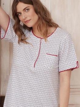 Pyjama corsaire col rond Collection Biba