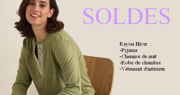 lingerie de nuit soldes